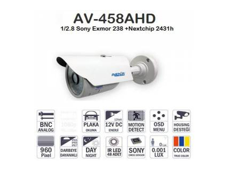 Av-458 ahd kamera 