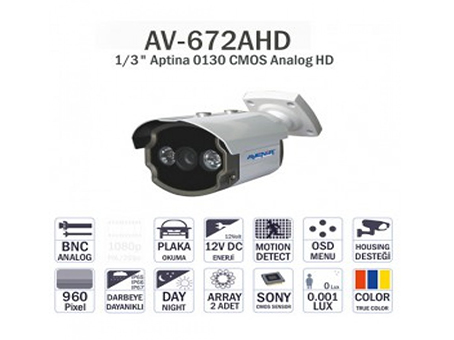 Av-672 ahd kamera