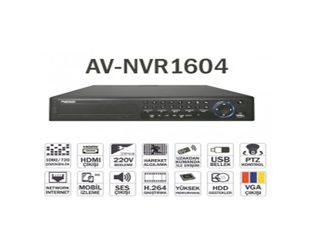 Av-nvr1604 kayıt cihazı